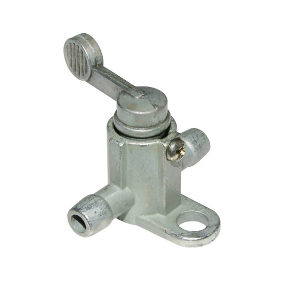 Robinet d'essence moto dirt / quad fixation sur cadre (diam 8mm)