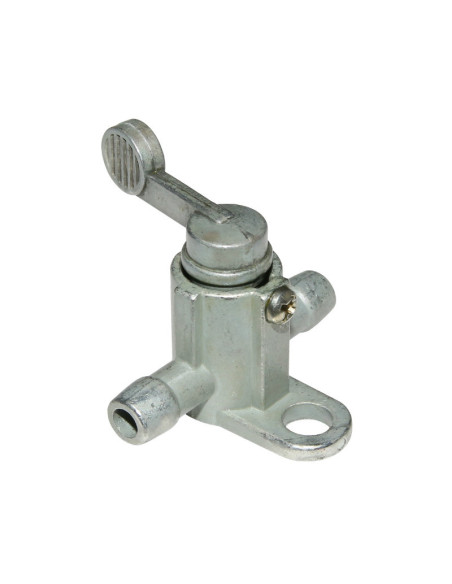 Robinet d'essence moto dirt / quad fixation sur cadre (diam 8mm)