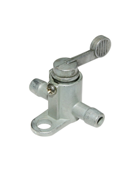 Robinet d'essence moto dirt / quad fixation sur cadre (diam 8mm)