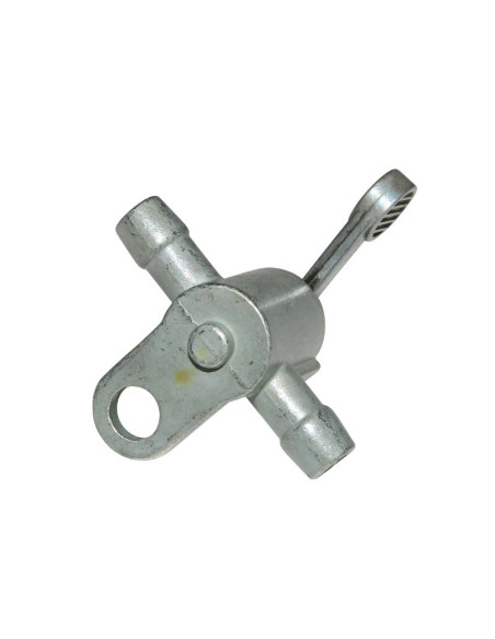 Robinet d'essence moto dirt / quad fixation sur cadre (diam 8mm)