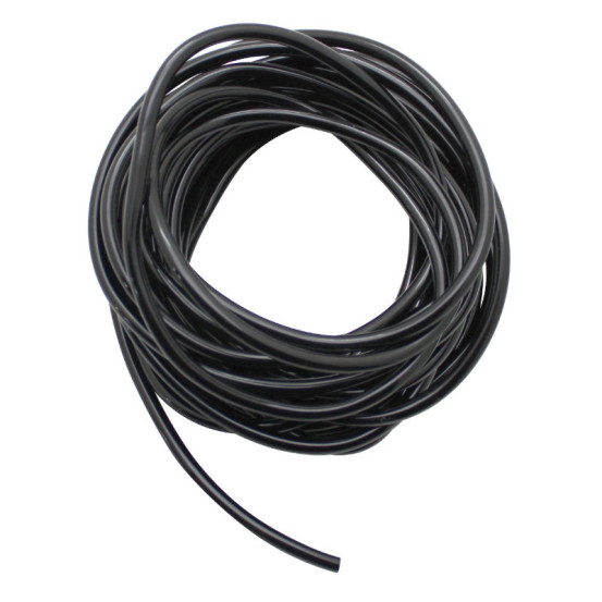 Rouleau 10 mètres durite d'essence souple 5x7 Noir