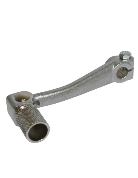 Sélecteur de vitesse Minarelli 50 AM6 / MBK 50 X-Limit / X-Power / Yamaha 50 DTR / TZR / Peugeot 50 XP6 acier chrome (pliable)