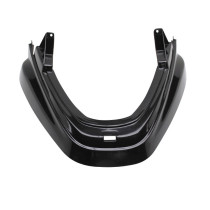 Spoiler tablier avant scooter MBK 50 Booster / Yamaha 50 BW's 1999-2003 Noir brillant