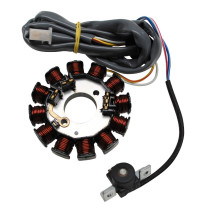 Stator d'allumage MBK 50 Booster / Nitro / Ovetto 2T / Stunt / Yamaha 50 BW's / Aerox / Neo's 2T / Slider après 2004 (12 pôles)
