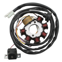 Stator d'allumage MBK 50 Booster 1990-2003 / Ovetto 1997-2001 / Nitro / Yamaha 50 BW's / Neo's 2T / Aerox 1997-2003 (6 pôles)