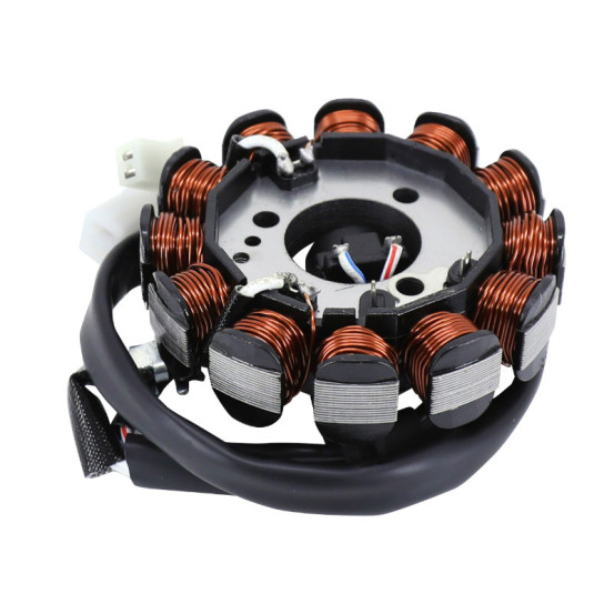 Stator d'allumage MBK 50 Booster X 2007-2009 / Ovetto 2009-2017 / Nitro 2014-2017 4T / Yamaha 50 Giggle 2007-2009 (12 pôles)