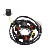 Stator d'allumage Peugeot 50 TKR / Trekker / Speedfight / Vivacity 2T / Buxy / X-Fight / Elyseo / Looxor (6 pôles)
