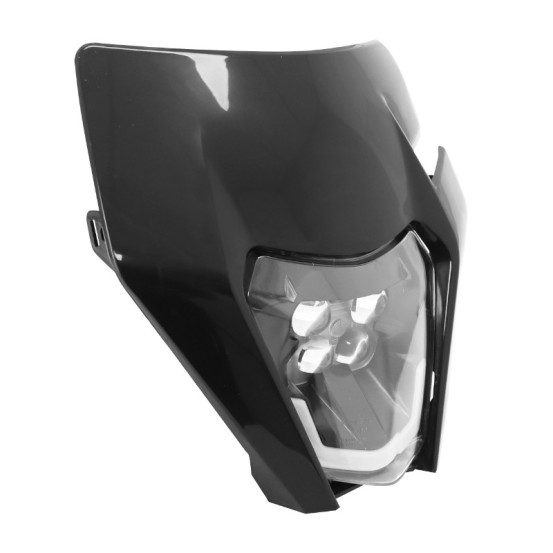 Tête de fourche moto universel type KTM EXC 2.0 Noir (led)