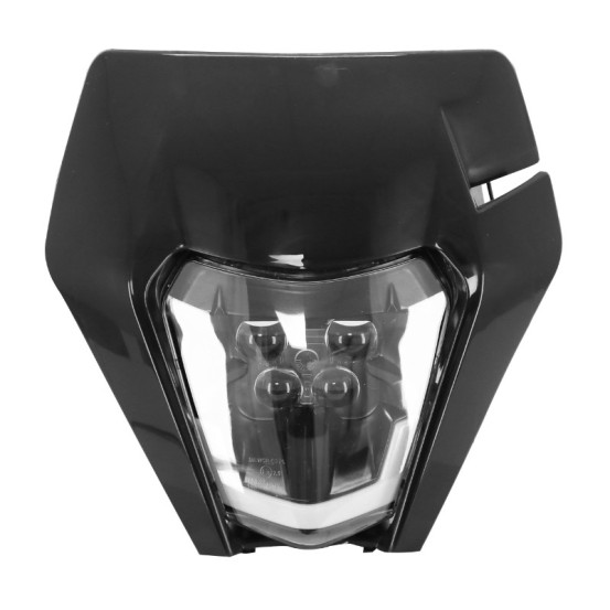 Tête de fourche moto universel type KTM EXC 2.0 Noir (led)