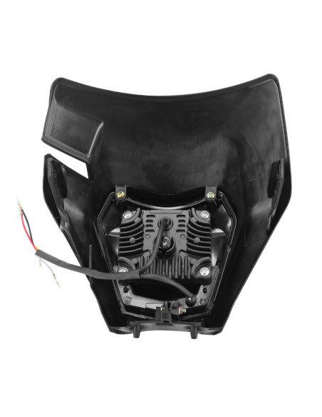 Tête de fourche moto universel type KTM EXC 2.0 Noir (led)