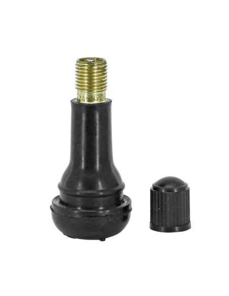Valve de pneu tubeless droite (longueur 40mm)
