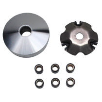 Variateur 50cc 4T Peugeot 50 Kisbee / Kymco Agility / Sym Orbit / Baotian BT49QT / Chinois 139QMB / GY6 (sans joue fixe / canon)