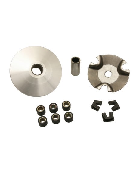 Variateur scooter MBK 50 Booster / Nitro / Yamaha 50 BW's / Aerox-Aprilia 50 SR / Malagutti 50 F12 (6 galets 15x12mm de 7,5g)