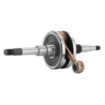 Vilebrequin scooter Kymco 50 Agility 2T / Dink 2T / Top Boy 2T / Vitality 2T (axe piston 12 mm)