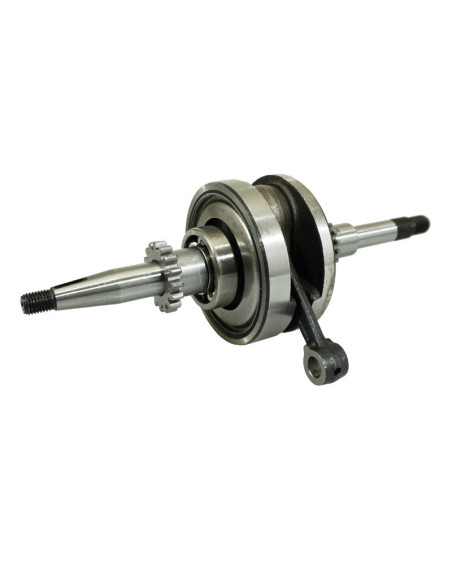 Vilebrequin scooter Peugeot 50 Kisbee 4T / Django 4T (axe de piston 10mm)