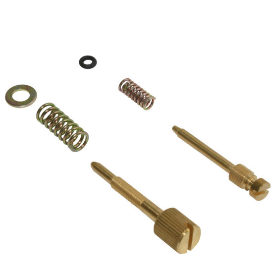 Vis de ralenti et vis d'air carburateur Keihin PWK 24 / 28 / 30