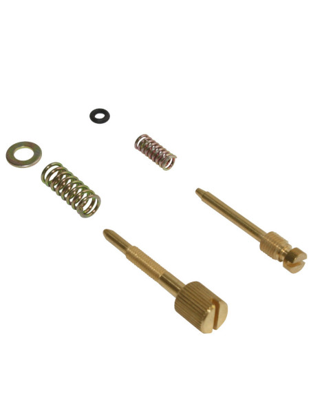 Vis de ralenti et vis d'air carburateur Keihin PWK 24 / 28 / 30