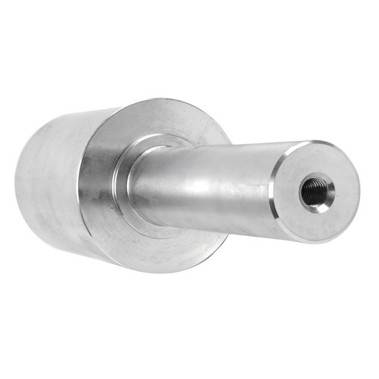 Adaptateur / broche lève moto stand arrière monobras BMW 1200 R / 1300 K / 1200 R Nine T acier argent diam 53,5 mm