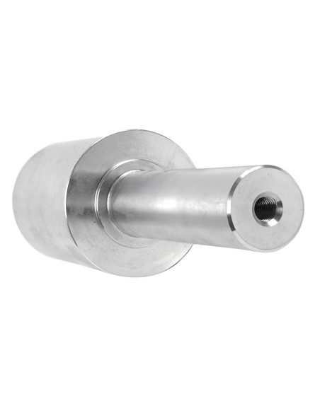 Adaptateur / broche lève moto stand arrière monobras BMW 1200 R / 1300 K / 1200 R Nine T acier argent diam 53,5 mm