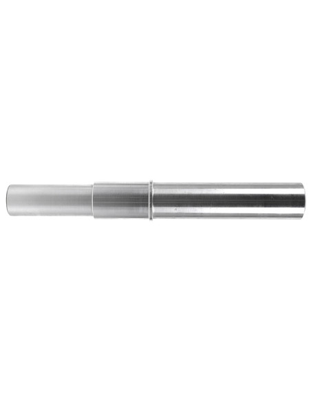 Adaptateur / broche lève moto stand arrière monobras Ducati 748 / 848 Monster / 1100 Multistrada acier argent diam 25,5-21,5 mm