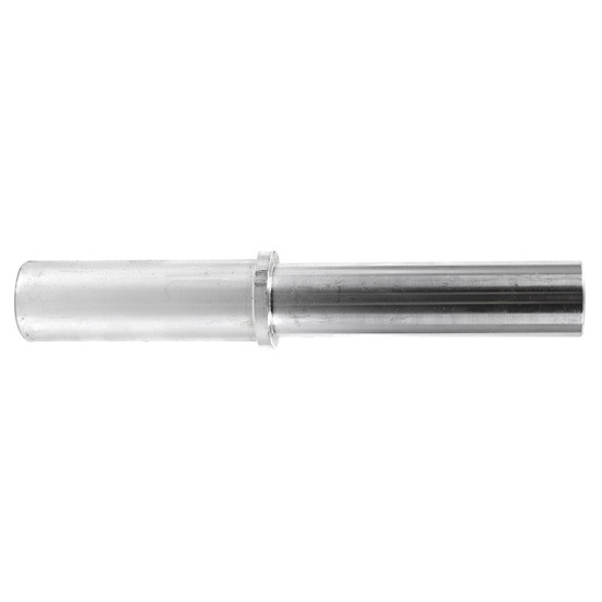 Adaptateur / broche lève moto stand arrière monobras KTM 1290 Super duke / Triumph 955 Daytona acier argent diam 27,5 mm