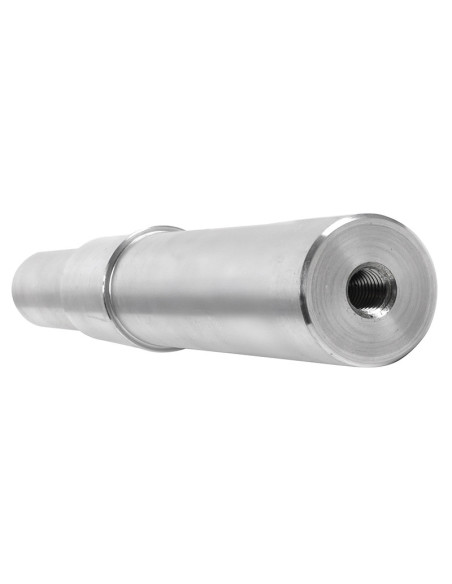 Adaptateur / broche lève moto stand arrière monobras Ducati 748 / 848 Monster / 1100 Multistrada acier argent diam 25,5-21,5 mm