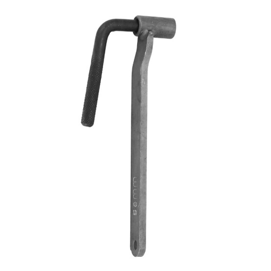 Clé à soupapes acier diam 8 mm carre de 3,10mm
