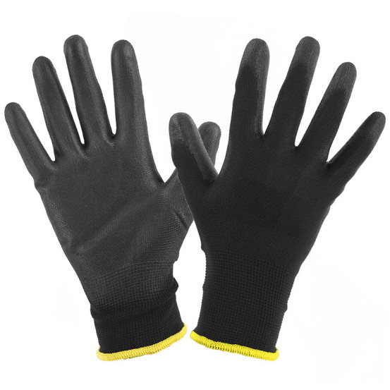 Gants atelier polyurethane Noir / taille 7 (S)