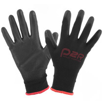 Gants atelier polyurethane Noir / taille 8 (M)