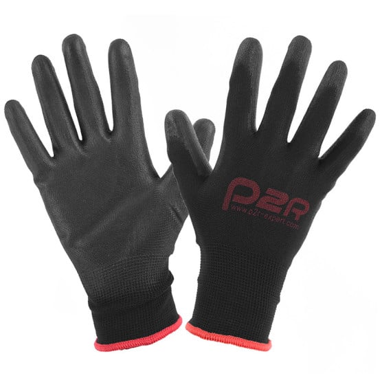Gants atelier polyurethane Noir / taille 8 (M)