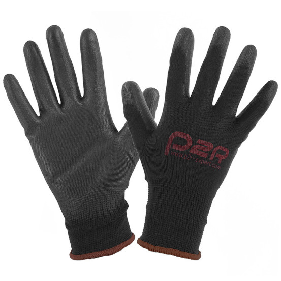 Gants atelier polyurethane Noir / taille 9 (L)