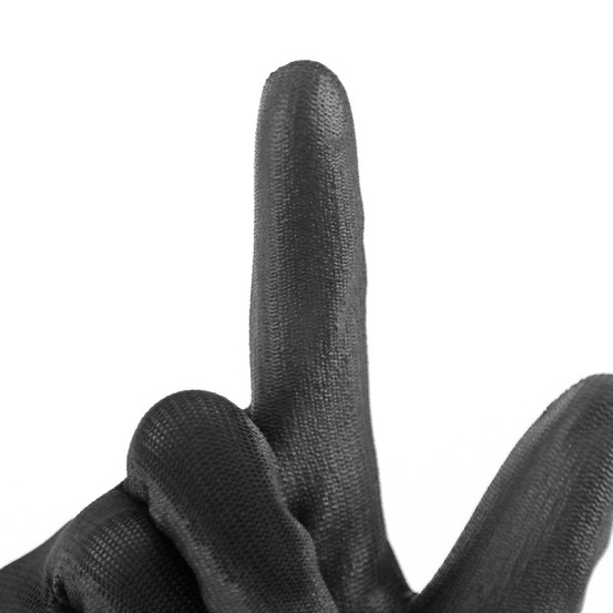 Gants atelier polyurethane Noir / taille 8 (M)
