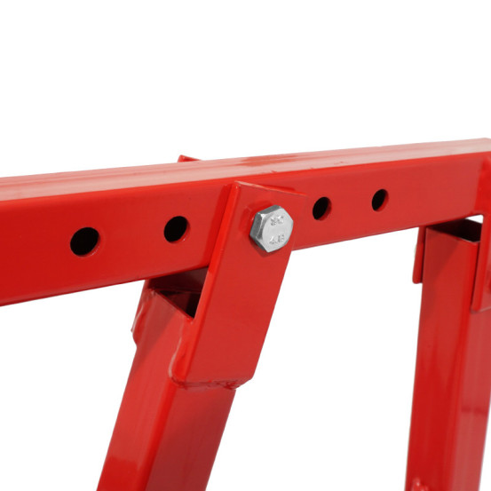 Machine démonte pneu acier rouge (17 à 21 pouces)
