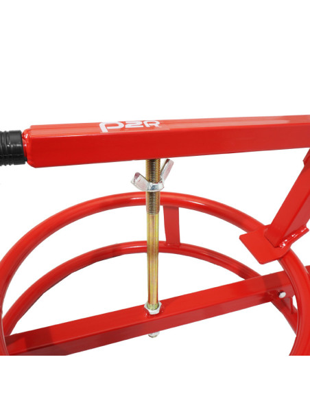 Machine démonte pneu acier rouge (17 à 21 pouces)
