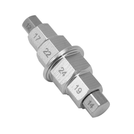 Outil de bloquage pivot axe de roue avant (diam de 12 à 24mm)
