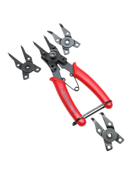 Pince circlips 4 en 1 (diam de 10 à 50mm)