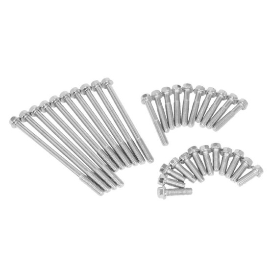 Vis de carter moteur scooter Peugeot 50 Kisbee 4T / Kymco 50 Agility 4T / Sym 50 Orbit 4T / 50 Chinois 4T GY6 139QMB (40 pcs)