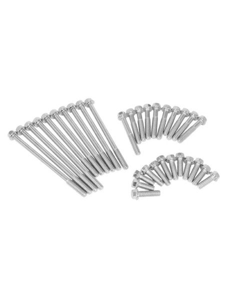 Vis de carter moteur scooter Peugeot 50 Kisbee 4T / Kymco 50 Agility 4T / Sym 50 Orbit 4T / 50 Chinois 4T GY6 139QMB (40 pcs)