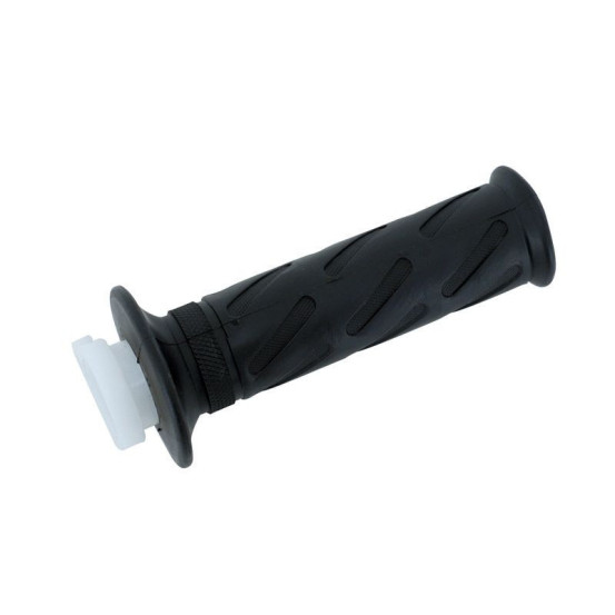 Revetement poignee scooter Peugeot 50 Kisbee / Streetzone droit Noir