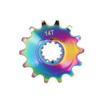 Pignon Minarelli 50 AM6 pas 420 14 dents Rieju 50 MRT / Beta 50 RR / Sherco 50 SM-R / SE-R Néochrome