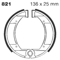 Machoires de frein EBC BRAKES 821G rainurées - MAICO