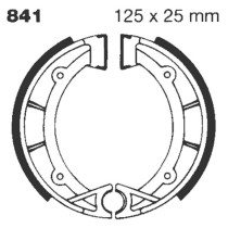 Machoires de frein EBC BRAKES 841G rainurées - APRILIA - BETA - CAGIVA - FANTIC