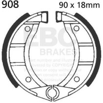 Machoires de frein EBC BRAKES 908 standards - PIAGGIO