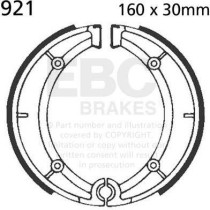 Machoires de frein EBC BRAKES 921 standards - APRILIA - GILERA