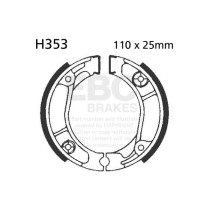 Machoires de frein EBC BRAKES H353 standards - PEUGEOT