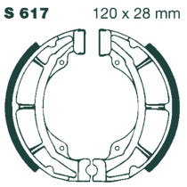 Machoires de frein EBC BRAKES S617 standards - SUZUKI