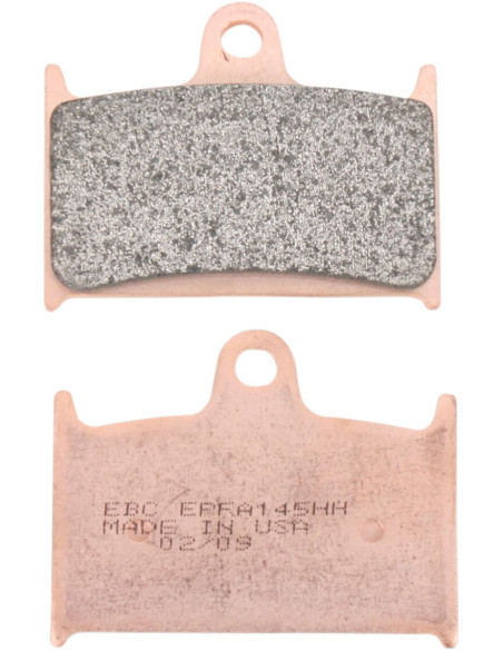 Plaquettes de frein EBC BRAKES EPFA145HH métal fritté - MZ - SUZUKI - YAMAHA