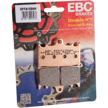 Plaquettes de frein EBC BRAKES EPFA158HH métal fritté - KAWASAKI - SUZUKI 2