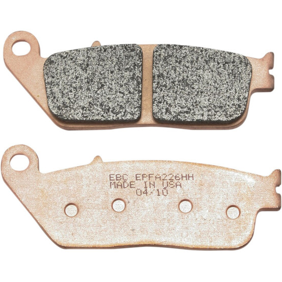 Plaquettes de frein EBC BRAKES EPFA226HH métal fritté - HONDA - KAWASAKI - SUZUKI - TRIUMPH