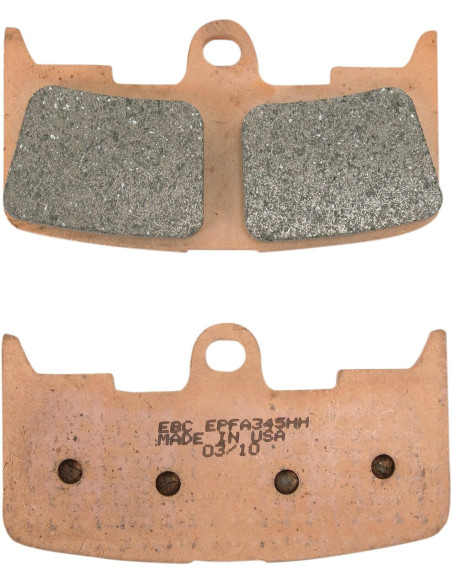 Plaquettes de frein EBC BRAKES EPFA345HH métal fritté - BUELL